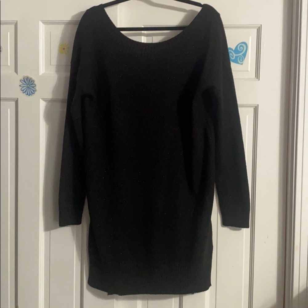 Long sleeve sweater dress